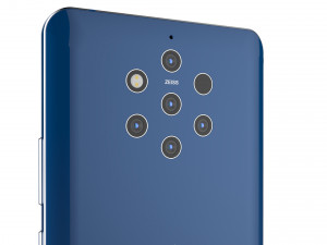 nokia 9 pureview 3Dモデル