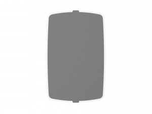 iriel duale up 1 push button bell 3D 모델