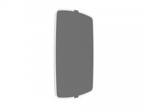 iriel duale up 1 push button bell 3D 모델