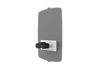 iriel duale up 1 switch and 1 outlet Model 3D