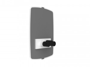 iriel duale up 1 switch and 1 outlet Model 3D