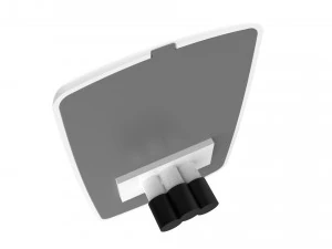 iriel duale up 1 interruttore e 1 presa Modello 3D