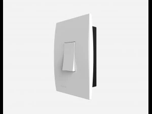 siemens 1 button switch 3D Model