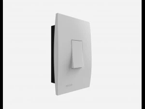 siemens 1 button switch 3D Model