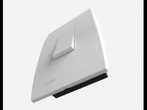 siemens 1 button switch 3D Model