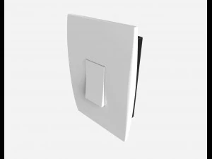 siemens 1 button switch 3D Model