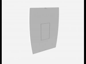 siemens 1 button switch 3D Model