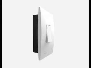 siemens 1 button switch 3D Model
