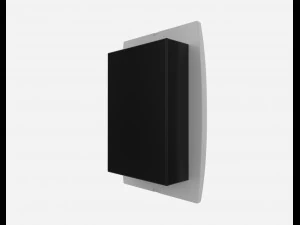 siemens 1 ethernet and tv outlets 3D Model