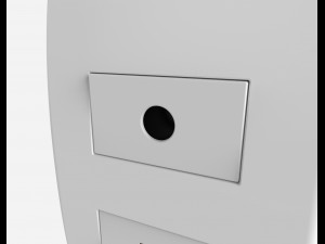 siemens 1 ethernet and tv outlets 3D Модель