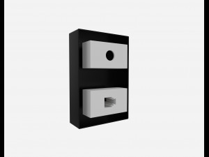 siemens 1 ethernet and tv outlets 3D Модель