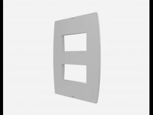 siemens 1 ethernet and tv outlets 3D Model