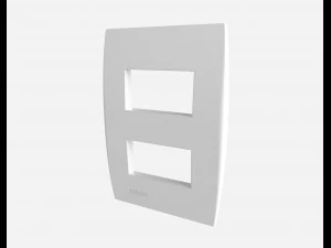 siemens 1 ethernet and tv outlets 3D Model