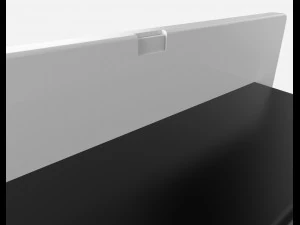 siemens 1 ethernet and tv outlets 3D Model