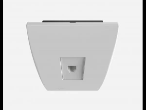 siemens 1 ethernet outlet 3D Model