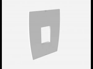 siemens 1 ethernet outlet 3D Model