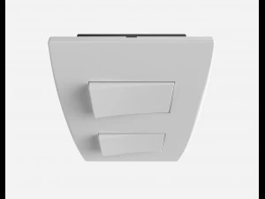 siemens 2 button switches 3D Model