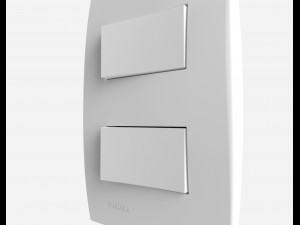 siemens 2 button switches 3Dモデル