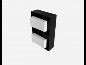 siemens 2 button switches 3D Model