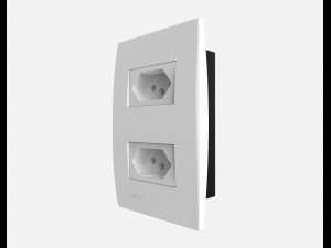 siemens 2 power outlets 3D Modell