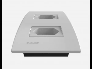 siemens 2 power outlets 3D Model