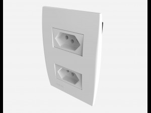 siemens 2 power outlets 3D Modell