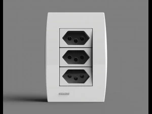siemens outlets and switches 3D Model