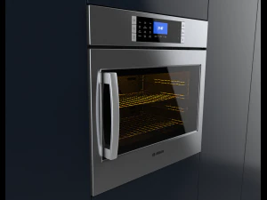 bosch 30 single wall oven 3D Model