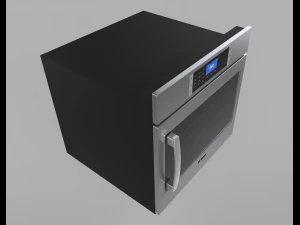 bosch 30 single wall oven 3D Model