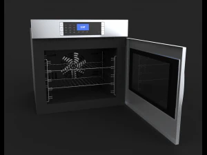 bosch 30 single wall oven 3D Model