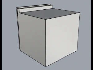 bosch 30 single wall oven 3D Model