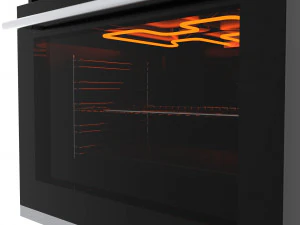 oven kulinarisk 3D Model
