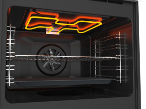 oven kulinarisk Modelo 3D