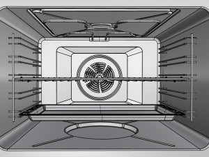 oven kulinarisk Modelo 3D