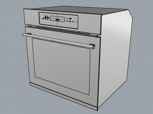 oven kulinarisk Modelo 3D