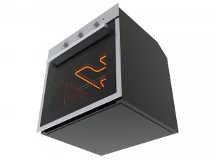 forno matalskare Modello 3D