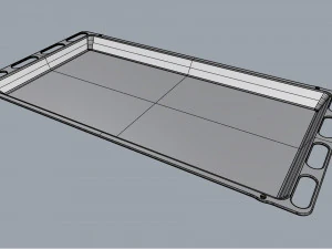 forno matalskare Modello 3D