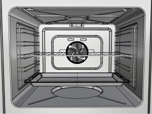 oven matalskare 3D 모델