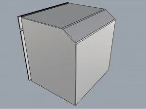 forno matalskare Modello 3D