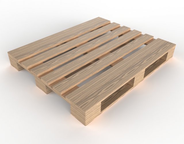pallet pbr 1200mm x 1000mm 3Dモデル .c4d .max .obj .3ds .fbx .stl .blend 