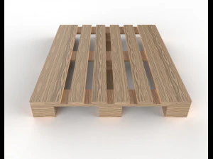 pallet pbr 1200mm x 1000mm 3D Model
