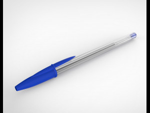 bic pen 3D 모델