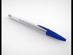 bic pen 3D 모델