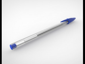 bic pen 3D 모델