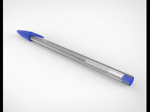 bic pen 3D 모델