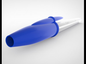 bic pen 3D 모델
