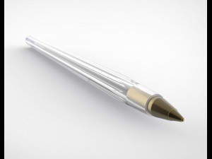 bic pen 3D 모델