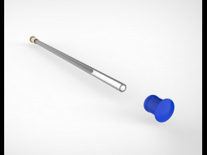 bic pen 3D 모델