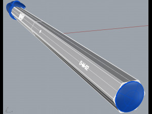 bic pen 3D 모델