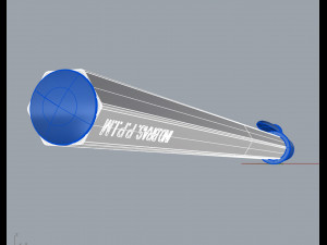 bic pen 3D 모델